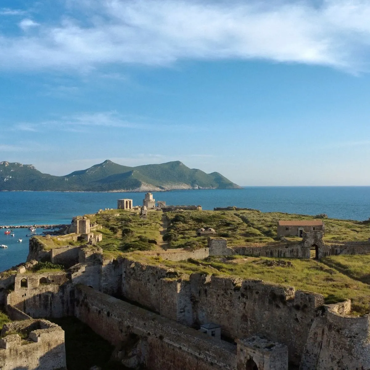 Fortress overlooking the coast